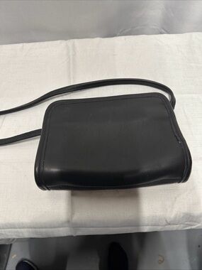 Coach Black Smooth Leather Crossbody Bag